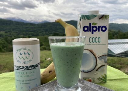5 recettes de smoothies verts à la spiruline testées à la ferme